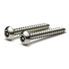Anti Theft License Plate Screw Kit Stainless Steel Tamper Proof Torx Button Head