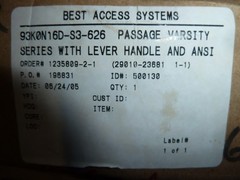 NEW Best Access Systems 9K30N16DS3626 Passage Varsity Series Keyless Door Lever