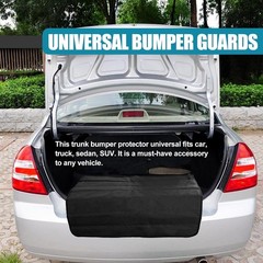 Universal Foldable Car Trunk Bumper Guard Mat Rear Bumper Protector, SUV Cargo L