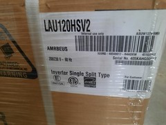 LG – LAU120HSV2 – 12,000 BTU OUTDOOR HEAT PUMP- BR2