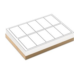 2″ x 4″ Shipping Address Labels for Laser Ink Jet Adhesive 10 UP 25-4000 Sheets