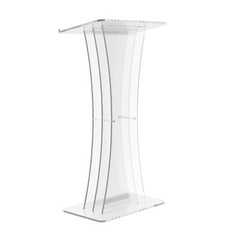 Plexiglass Clear Christian Lucite Church Pulpit Lectern Trinity Podium