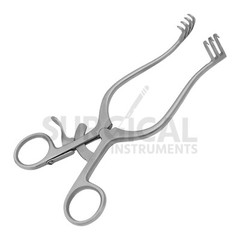 Weitlaner Retractor 4.5″ 3X4 Prong SHARP Stainless Steel German Grade
