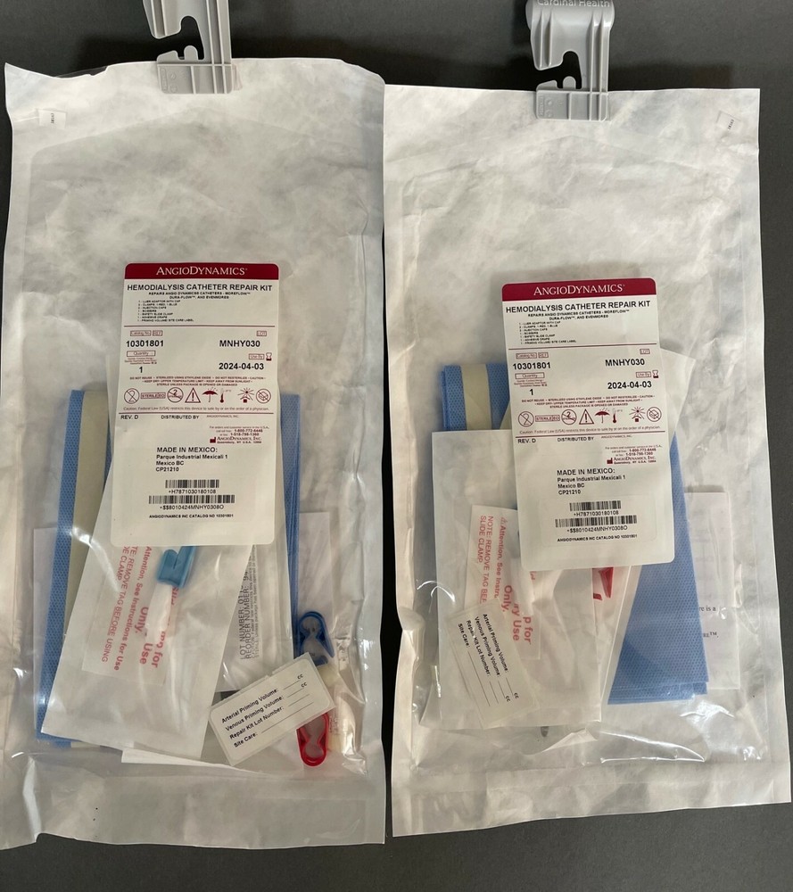 2 – Angiodynamics Repair Kit Ref 10301801 Exp: 2024-04-03