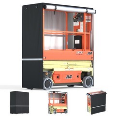 Scissor Lift Cover 75x34x87 Inch Heavy Duty Waterproof Oxford Fabric