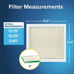 Filtrete 13.5X13.5X1 Ac Furnace Air Filter Merv 8 Mpr 700 Tough On Pollen Easy