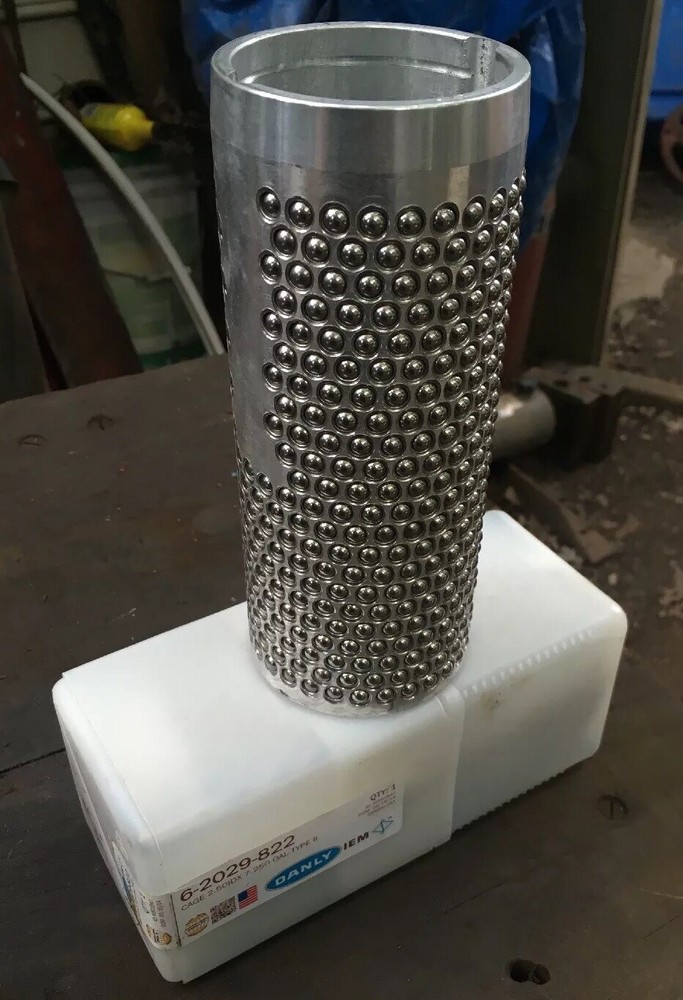 DANLY BALL BEARING CAGE 2.50 ID x 7.250 OAL-TYPE II , 6-2029-822