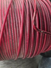 THHN Wire 12 AWG Solid Copper Building Cable 500ft RED