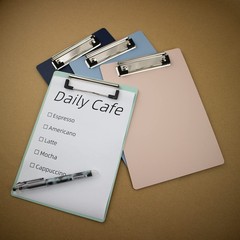 Small Clipboards 6″ X 9″ Mini 4-Pack Half Letter Memo Size Black