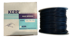 KERR Wax Round Wire Spool # 16 Gauge. 0.5lb.