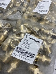 SharkBite 3/4″x 3/4″ MNPT Brass Male Adapter 25 Pack Lot of 4 100 Total UC134LF