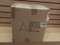 New Box Of 24 7” X 11” Acrylic Horizontal Sign Holder With 3/8” Fitting. PJ711