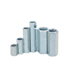 Hex Connection Nuts Hexagon Connector Connecting Rod Bar Stud Long Nut M4 ~ M24