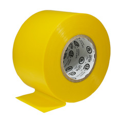 TapesSupply 1 roll yellow electrical vinyl pvc tape 2″ x 66 ft