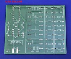 Electronics Soldering Practice Circuit Board Kit – Runway Lights