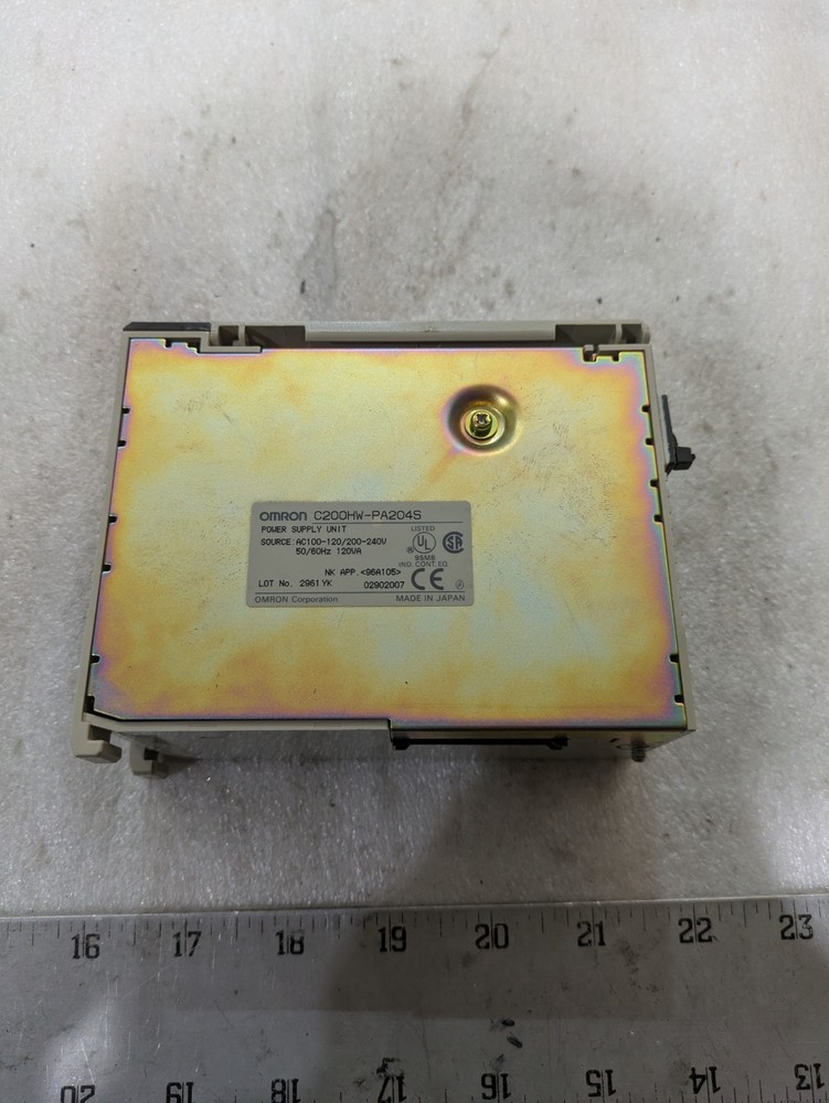 OMRON C200HW-PA204S AC100-120/200-240V 50/60Hz 120VA