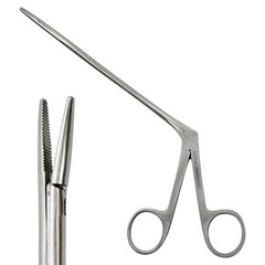 2 Pieces – Alligator Forceps With Serrated Tips Micro 3.5″ + 5.5″ ENT
