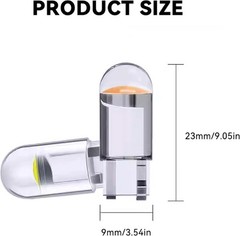 30-Pack T10 W5W 194 LED Light Bulbs, 0.36W 12V 6000K COB Interi Color: ICEBLUE