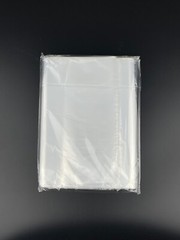 200 PLASTIC BAGS Clear T-Shirt Flat Open Top Packing Poly Bag 1Mil