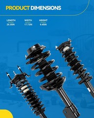 Front Struts 2009-2019 Dodge Journey 3.5/3.6L 172509/172510 2PCS