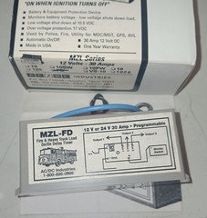 AC/DC Industries MZL-FD Ignition Sensing Delay Timer 12 Volts 30 Amps