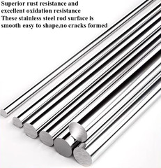 16 Inches Long 5/8″(16Mm) Diameter 304 Stainless Steel Solid round Rod For，Metal
