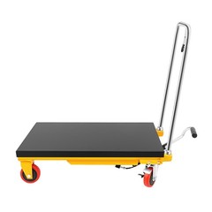 500lbs Hydraulic Lift Table Cart Steel Scissor Lift Table Hydraulic Lift Trolley