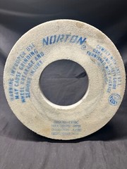 66253262703 Norton Surface Grinding Wheel 12″ Grinding Wheel 38A46-IVBE 2070RPM