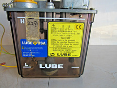 From Haas Machine, Lube Corp Model: MMXL-III , MMXLIII 5.5CC/30min Lot 3491 Mike