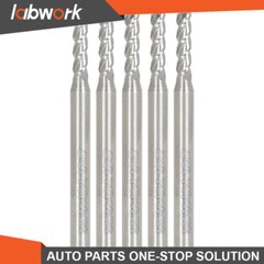 Labwork End Mill Carbide 3/32 In Diameter 4 Flute 1-1/2 In Overall Length 5 Pack