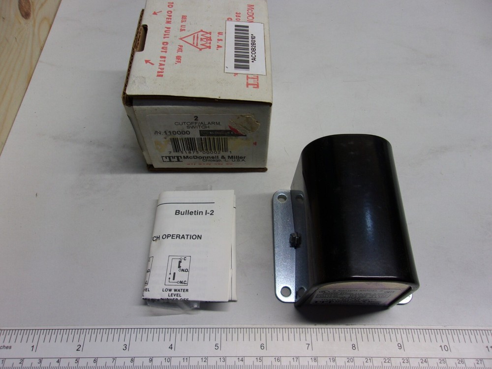 MCDONNELL & MILLER 110000 2 CUTOFF SWITCH ASSEMBLY, 0275A