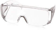 Birdz Eyewear Lab Safety Glasses Fits Over Prescription Glasses Clear Lens