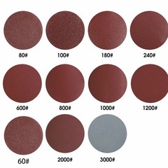 120pcs 2Inch 60-3000 Grit Mixed Sander Sanding Discs Pads Hook & Loop Sandpaper