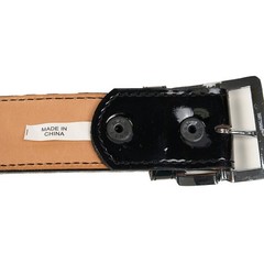 Dutyman Belt High-Gloss Leather Garrison Duty Model 1631 1-3/4” – Size 30