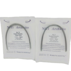 50 Packs Dental Orthodontic Super Elastic Wire Niti Round Arch Wires Ovoid Form