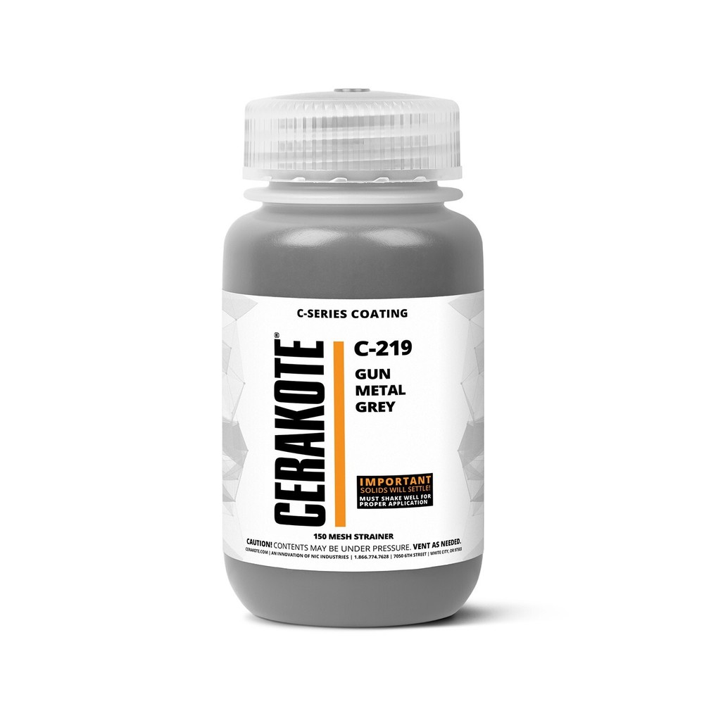 CERAKOTE® C-SERIES Air Cure Ceramic Coating C-219 Gun Metal Grey (4oz)