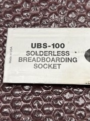 Used Global Specialties UBS-100 Solderless Breadboard, 840 Tie-points