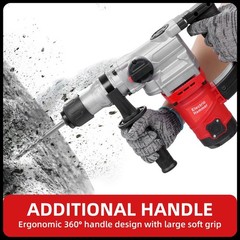 SDS-Plus Rotary Hammer Drill Corded Drills 1-1/4″ 4 Modes Chipping Hammers