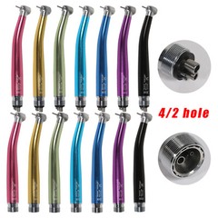 Dental High Speed Handpiece Turbine 2/4 Holes 7-Colors Rotor