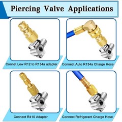 A/C Refrigerant Retrofit Valve Kit R12 to R134A Low Side BPV31 Piercing Valve Se