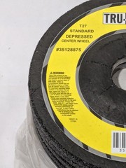 (15) Tru-Maxx Depressed-Center Wheel: Type 27, 5″ Dia, 1/4″ Thick 35128875