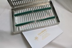 GERMAN PREMIUM STERILIZATION CASSETTE 11″ x 7″ Surgical Instruments FOR 20 INST