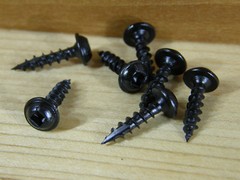 Black Pan Head Screws #6×1/2″, #6×5/8″ QTY 250 pack, #8×3/4″ QTY 200 pack