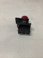 ALLEN BRADLEY RED LIGHT MODULE 800E-3D0 SERIES A W/ Lens N-918