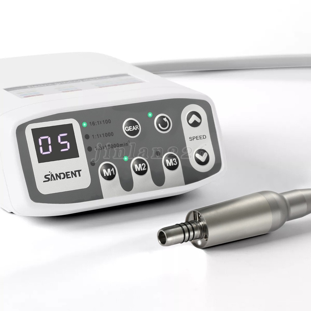 Pieza de Mano Dental 1:1 1:5 Aumento Contra Angulo Optico F/ NSK Motor Electrico