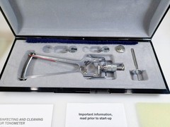 Vintage Riester Schiotz C Eye Tonometer No. 5112 Germany NOS Veterinary Case