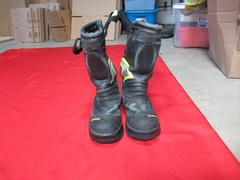 MFG 2018 Globe SIZE 7.5 W 14″ Pull on Structural FIREFIGHTER Boots FIRE