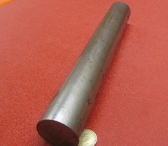 4140/4142 Alloy Steel Rod, 1 3/4″ Diameter +/-.007″ x 1 Ft Length