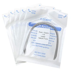 0.99$ Dental Orthodontic Super Elastic Niti Round Natural Form Arch Wire AZDENT
