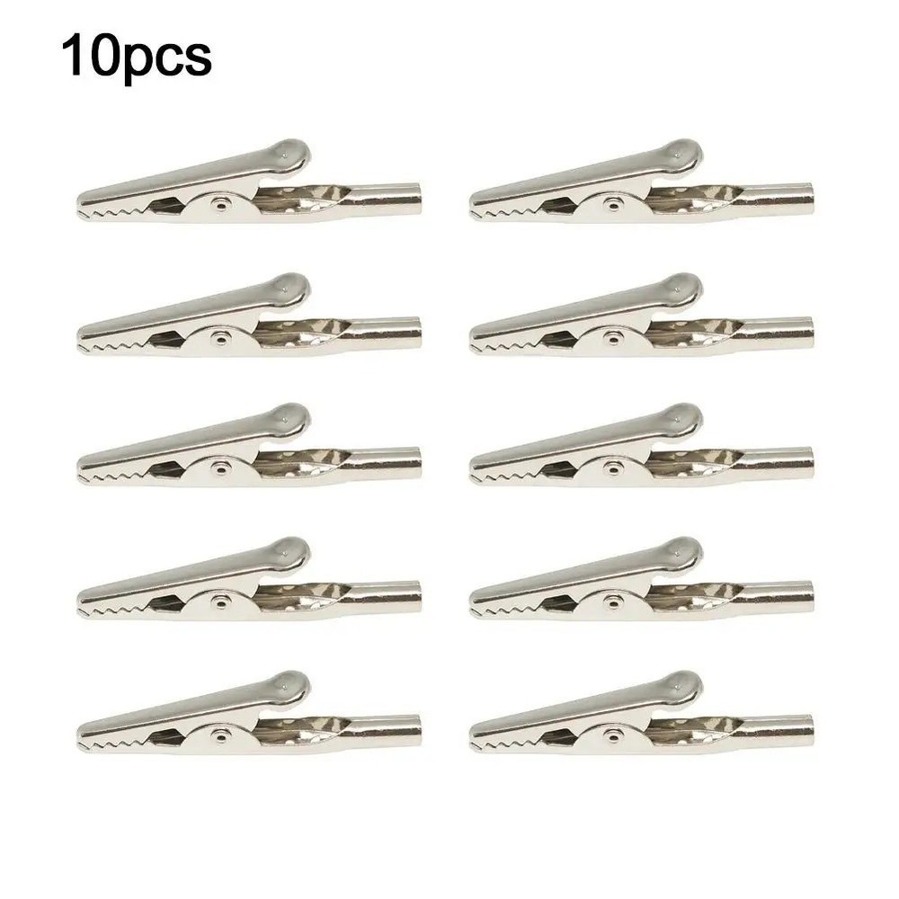 10/20/50Pcs 51mm Stainless Steel Alligator Clips